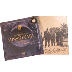 Bundle New Snoop Dogg Missionary Used Puff Daddy Record Disc Vinyl